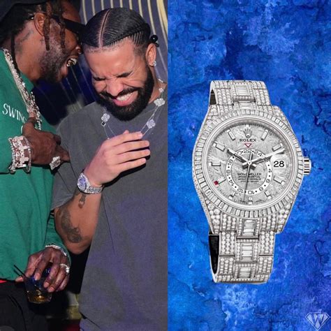 drake gifts rolex|drake Rolex sky dweller.